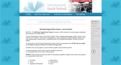 Desktop Screenshot of newenglandbookfestival.com